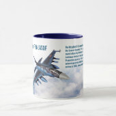 Aviation Art Mug "Mitsubishi F-2" (Centre)