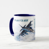 Aviation Art Mug "Mitsubishi F-2" (Devant gauche)
