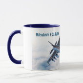 Aviation Art Mug "Mitsubishi F-2" Mok (Links)