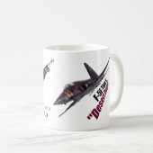 Aviation Art Mug "Mitsubishi F-2 & Northrop F-5E " (Devant droit)