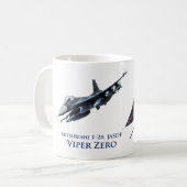 Aviation Art Mug "Mitsubishi F-2 & Northrop F-5E " (Devant gauche)