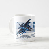 Aviation Art mug "Mitsubishi F-2 Viper Zero" (Devant gauche)