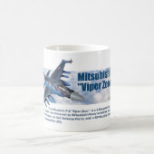 Aviation Art mug "Mitsubishi F-2 Viper Zero" (Centre)