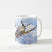 Aviation Art mug "Mitsubishi J2M Raiden"Jack" (Devant droit)