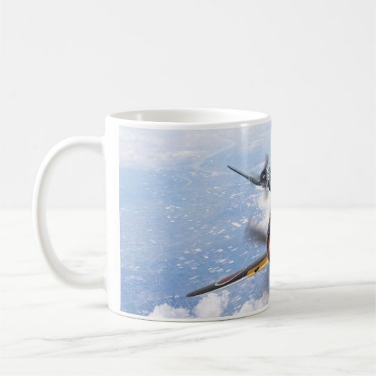Aviation Art mug "Mitsubishi J2M Raiden"Jack" (Gauche)