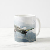 Aviation Art mug "Mitsubishi Ki-46 DINAH" (Devant droit)