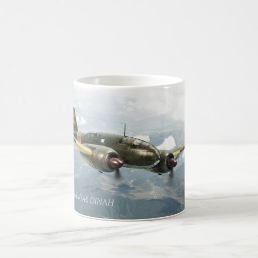 Aviation Art mug "Mitsubishi Ki-46 DINAH" (Centre)