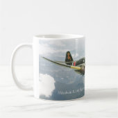Aviation Art mug "Mitsubishi Ki-46 DINAH" (Gauche)