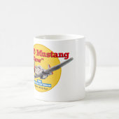 Aviation Art Mug "North American P-51 Mustang" (Devant droit)