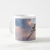 Aviation Art mug "P-38 Lightning" (Devant gauche)