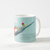 Aviation Art mug "Republic P-47 Thunderbolt" (Devant droit)