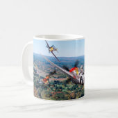Aviation Art mug "Republic P-47 Thunderbolt" (Devant gauche)