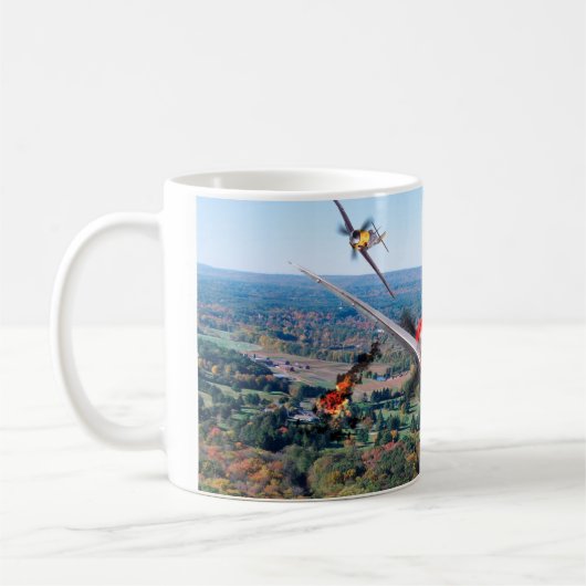 Aviation Art mug "Republic P-47 Thunderbolt" (Gauche)