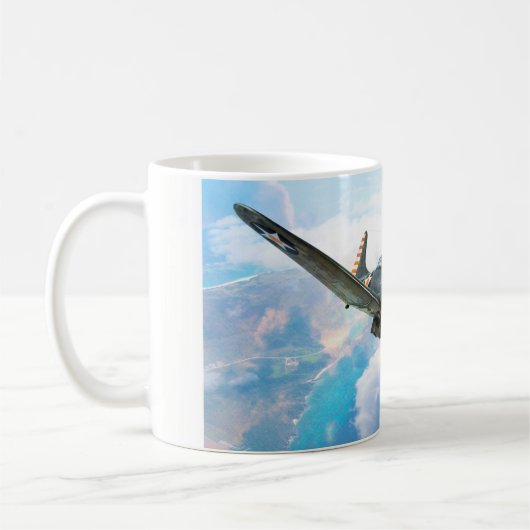 Aviation Art Mug "SBD Dauntless" (Gauche)