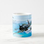 Aviation Art Mug "SBD Dauntless" Koffiemok (Center)