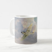 Aviation art mug "Spitfire" (Devant gauche)