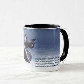 Aviation Art Mug "SR-71 Blackbird" (Devant droit)