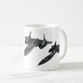 Aviation Art Mug "SR-71 Blackbird" (Devant droit)