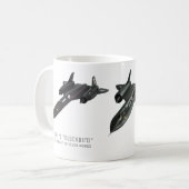 Aviation Art Mug "SR-71 Blackbird" (Devant gauche)