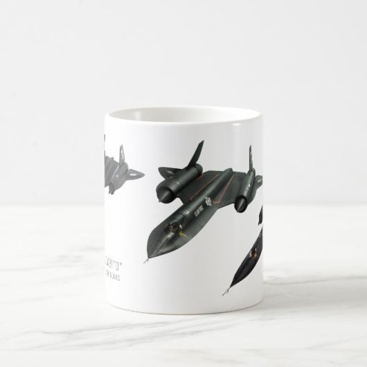 Aviation Art Mug "SR-71 Blackbird" (Centre)