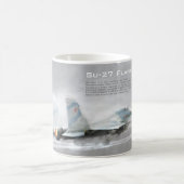 Aviation Art Mug "Su-27 Flanker" (Centre)
