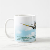 Aviation Art Mug "Supermarine Spitfire Mk. XVIII" (Gauche)