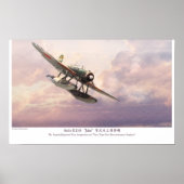 Aviation Art Poster "Aichi E13A "Jake"” (Voorkant)