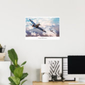 Aviation Art Poster "Douglas TBD Devastator" (Thuiskantoor)