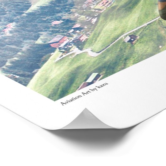 Aviation Art Poster "Hawker Hurricane" (Coin)