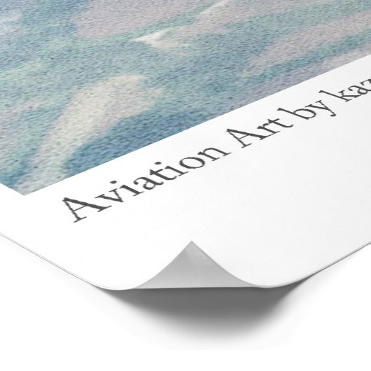 Aviation Art Poster " Mitsubishi A7M Repphet"Sam" (Hoek)