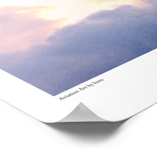 Aviation Art Poster "Mitsubishi J2M Raiden "Jack" (Coin)