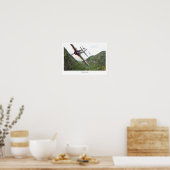 Aviation Art Poster "Winged Samurai Zero" (Keuken)