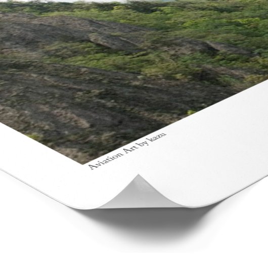 Aviation Art Poster "Winged Samurai Zero" (Coin)