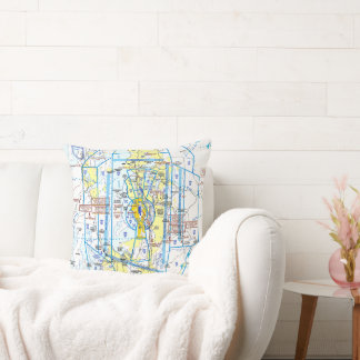 Aviation Chart Kussen