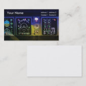 aviation de modèle de carte de visite (Devant / Derrière)