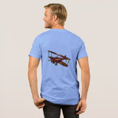 Aviation Mannen Basic T-Shirt (Voorkant)