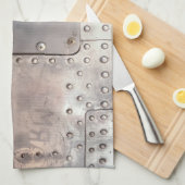 Aviation Metal is aan het lijntje Theedoek (Quarter Fold)