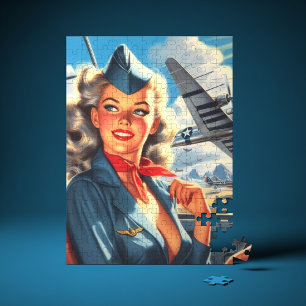  Aviation Pin Up Legpuzzel