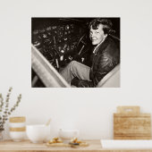 AVIATION PIONEER AMELIA EARHART — 1937 POSTER (Keuken)