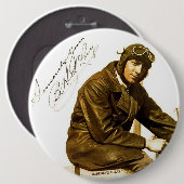 Aviator Acteur Daredevil DeLay - Dappere Button (Voorkant /achterkant)