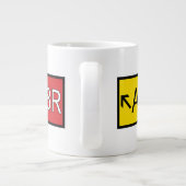 Aviator - AV8R - Extra Grote Beker (Achterkant)