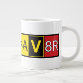Aviator - AV8R - Extra Grote Beker (Rechts)