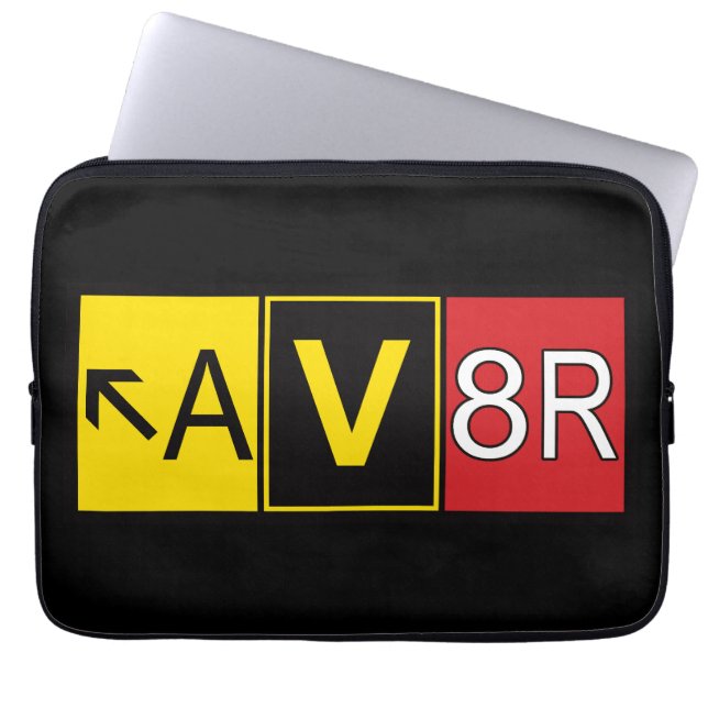 Aviator - AV8R - Laptop Sleeve (Voorkant)