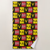 Aviator - AV8R - Strandlaken (Voorkant)