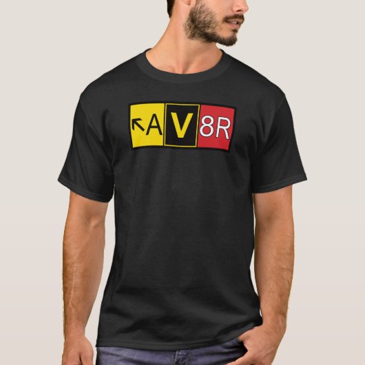 Aviator - AV8R - T-shirt (Voorkant)