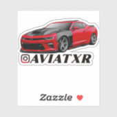 Aviator Custom Sticker (Vel)