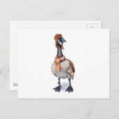 Aviator Goose Briefkaart (Voorkant / Achterkant)