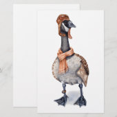 Aviator Goose Briefpapier (Voorkant / Achterkant)