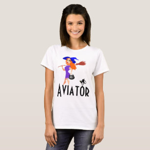 Aviator grappig aanpasbaar t-shirt