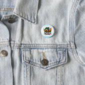 Aviator Kip Ronde Button 3,2 Cm (In situ)